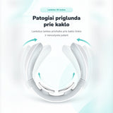 Lankstus 3D lankas priglunda prie kaklo